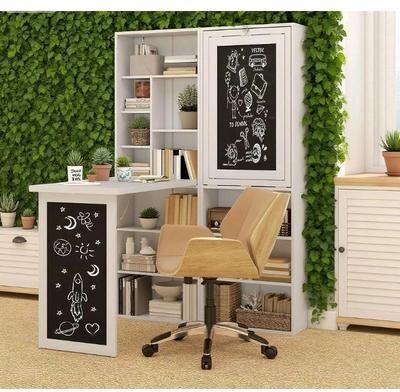 Kodotan sofa Fold-out Convertible Office Desk, Wall Mount Computer Desk