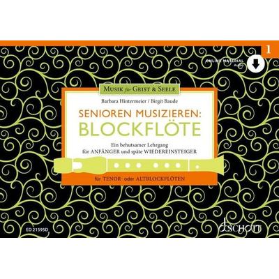 Senioren musizieren: Blockflöte -