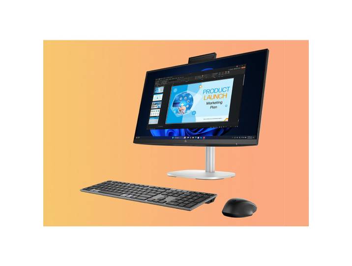 HP EliteStudio 8 All-in-One G1i 23.8 inch Desktop AI PC Wolf Pro Security Edition, 60,5 cm (23.8'), Full HD, Intel Core Ultra 5, 32 Go, DDR5-SDRAM A55