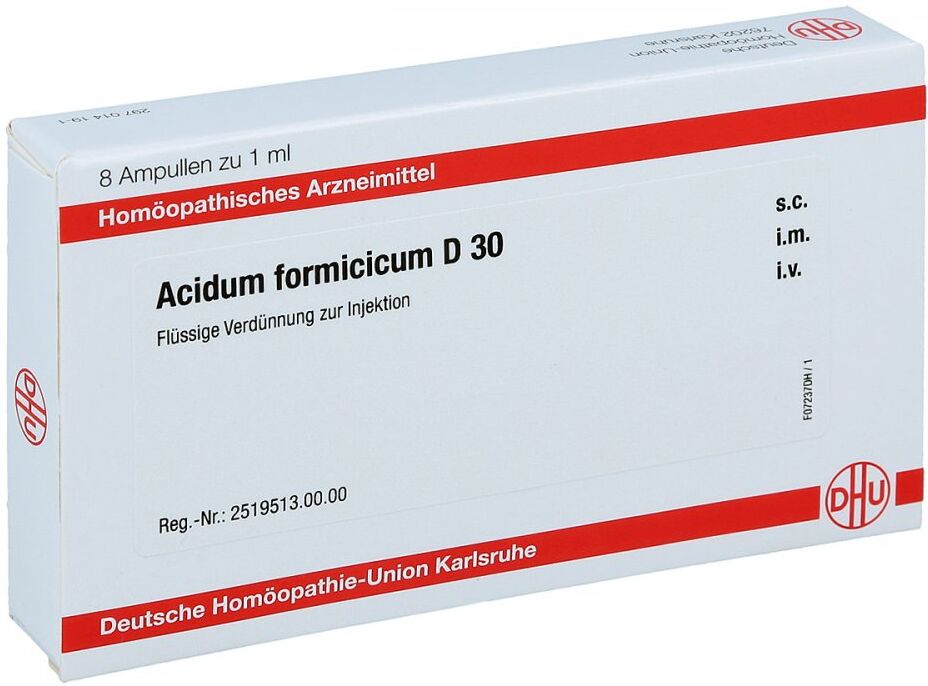 DHU Acidum Formicicum D30 Ampullen