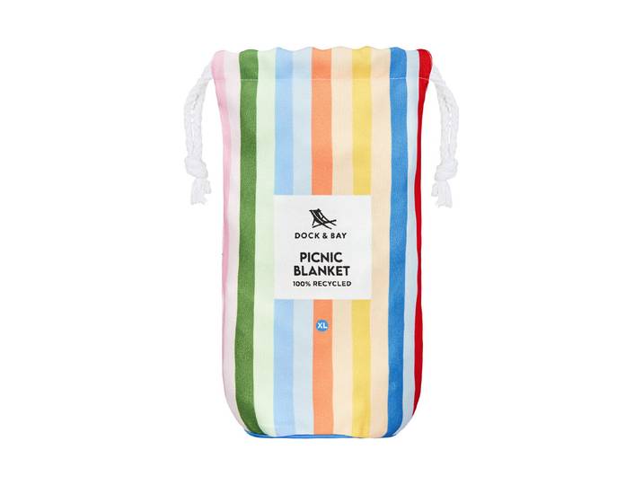 Dock&Bay Picknick-Decke Candy Stripes XL