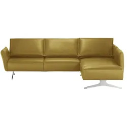 KOINOR Ecksofa Leder  Vineto ¦ grün ¦ Maße (cm): B: 272 H: 83 T: 207.0