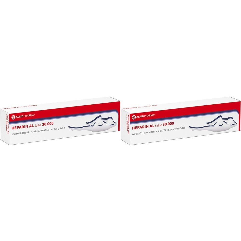 Heparin AL Salbe 30.000 2x 2x100 g