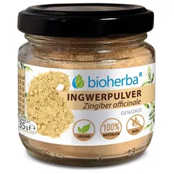 Bioherba Ingwerpulver 35 g