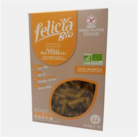 MASSA FELICIA BIO FUSILI MULTICEREAIS S/ GLUTEN