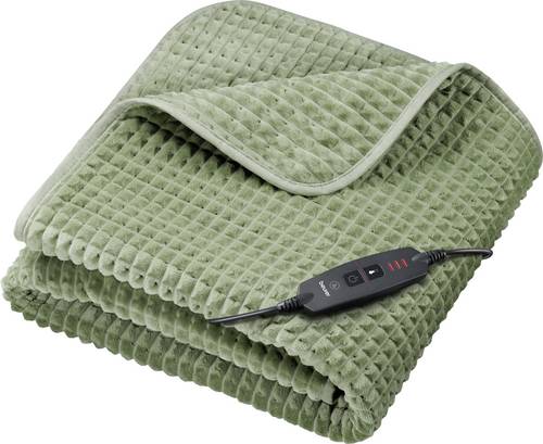 Beurer HD 72 Waffle Sage Green Wärmedecke Salbei-Grün