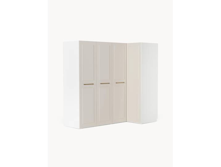 Modularer Eck-Kleiderschrank Charlotte, 215 cm Breite, in verschiedenen Größen
