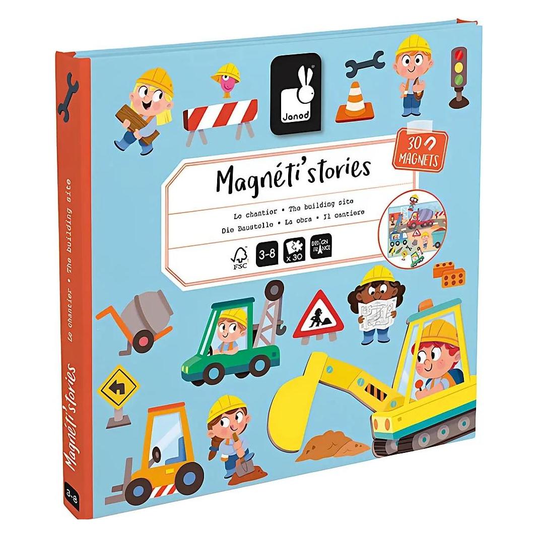 Janod Magnetistories Baustelle (Deutsch, 3 - 8 Jahre) (190.05454)