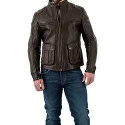 Rokker Goodwood "by Meindl", Lederjacke - Dunkelbraun - S