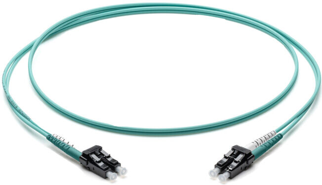 Corning Câble de raccordement fibre optique LC/LC OM3 50/125 1 m turquoise (F050502T2Z20001M)