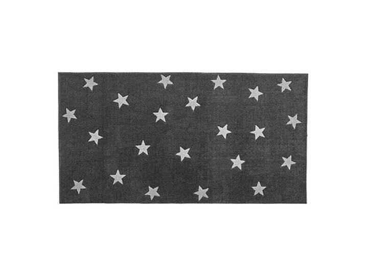 Lifetime vloerkleed grey & stars 3d effect
