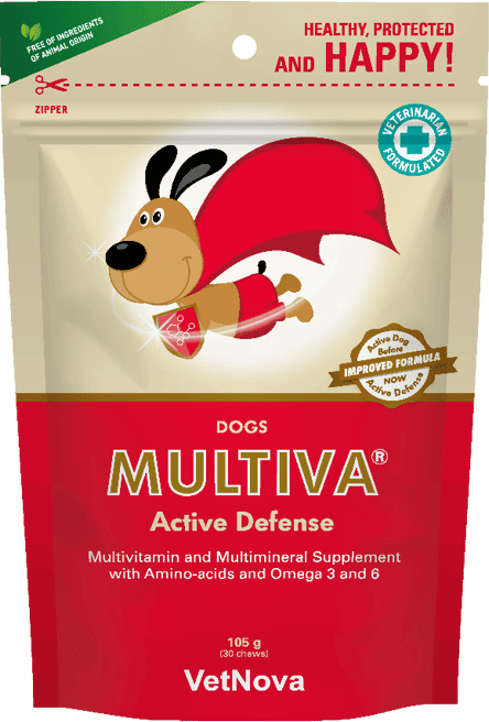 Vetnova Multiva Active Defense Cão 45 uds