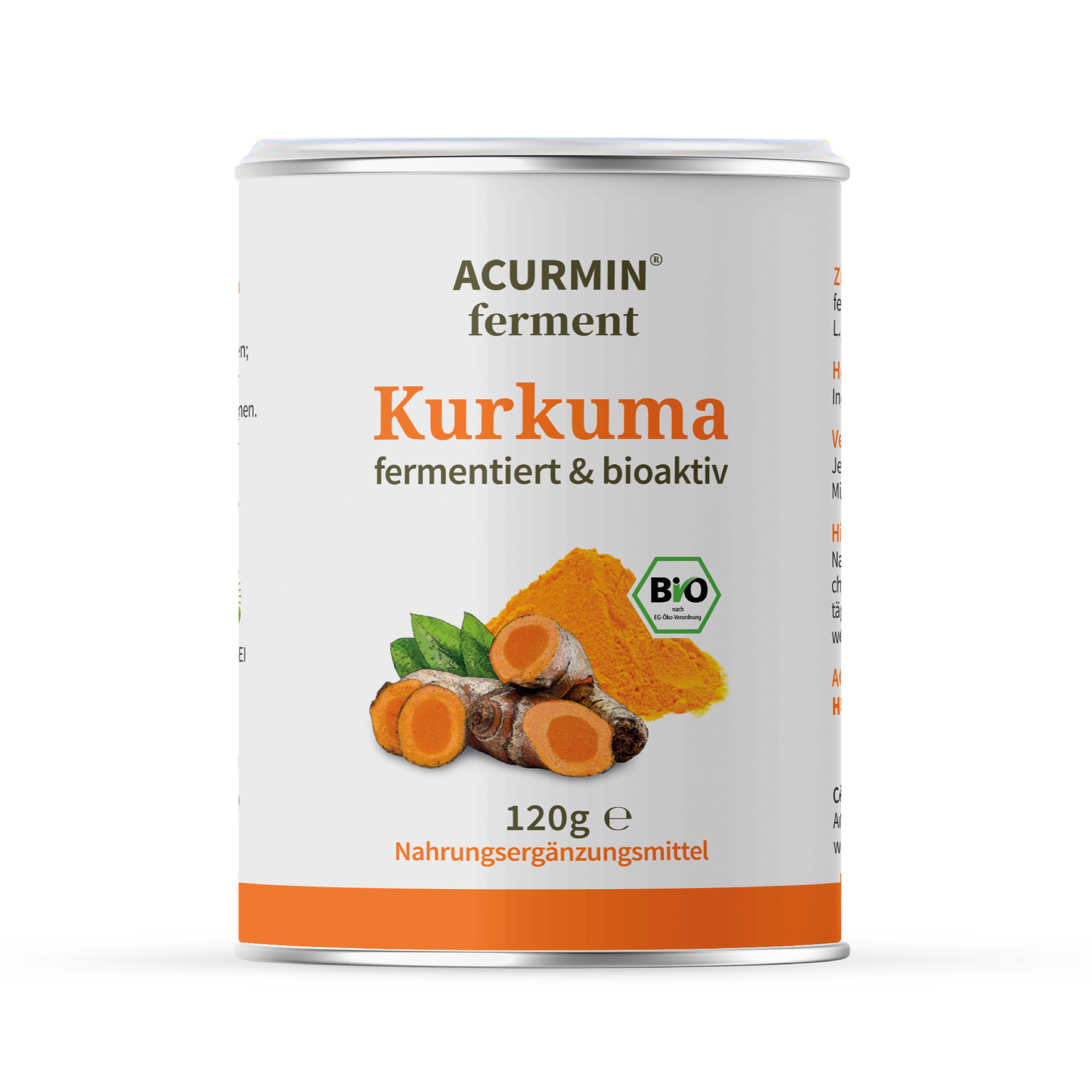 Acurmin Ferment Kurkuma Bio 120 g Pulver