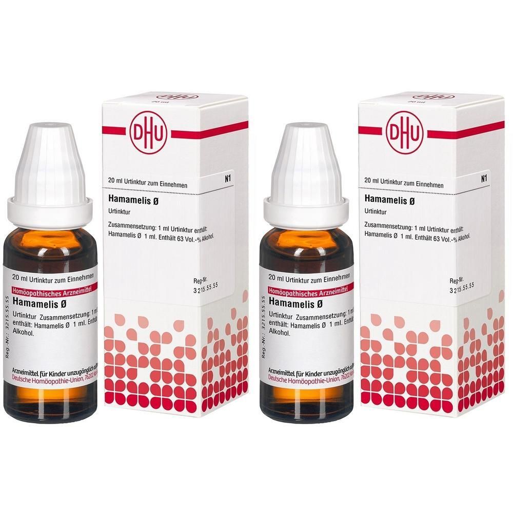 Hamamelis Urtinktur 2x 2x20 ml Dilution