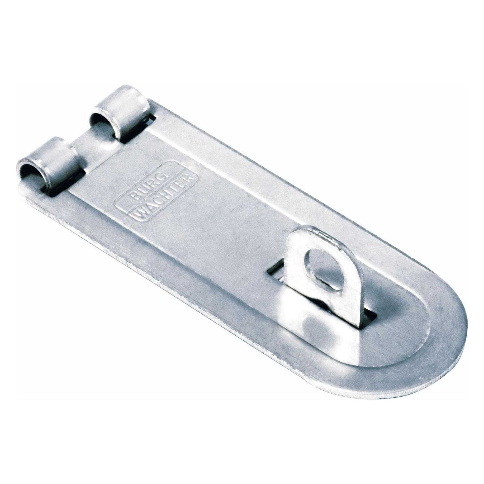 Burg Wächter Panzerüberfalle Länge 100 mm Breite 40 mm Ösen-Ø 10 mm Stahl verzinkt SB (10 Stk.) (PCC 100 SB)