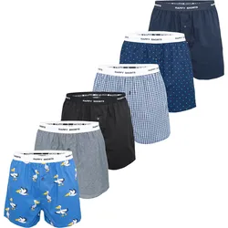 Happy Shorts Herren Boxer Mix 6er Pack