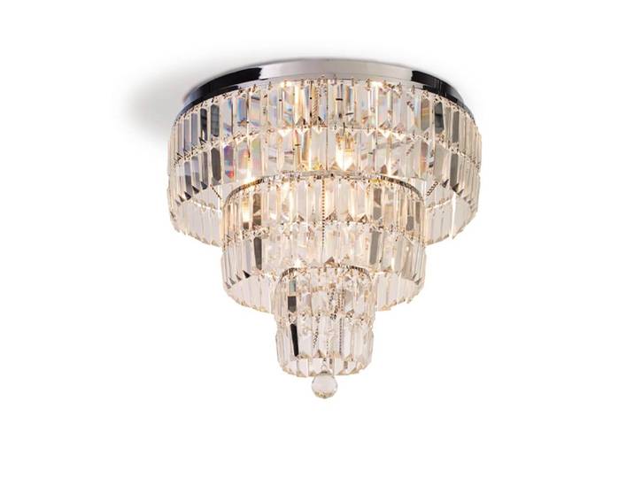 Kristallen plafondlamp Empire Ø 50cm Searchlight - 61321-6CC