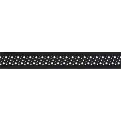 OSMO ALU Dekor Kreise 19x253, 184cm Alu Anthrazit