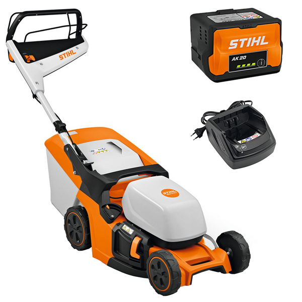 STIHL RMA 443 V - Tagliaerba semovente con batteria AK 20 - 36V 4Ah - Taglio 41 cm