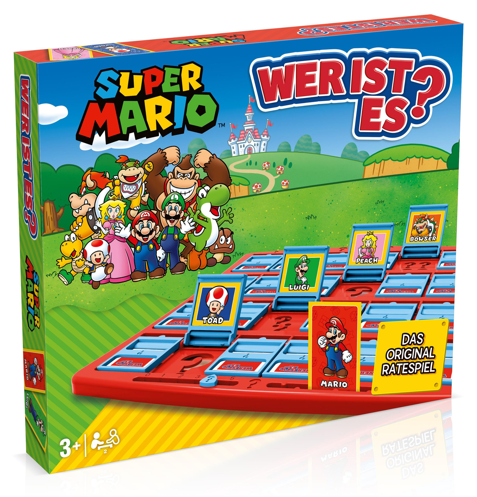 Winning Moves Wie is het? Super Mario Gezelschapsspel voor kinderen