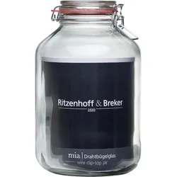 Ritzenhoff & Breker Drahtbügelglas Mia 4,88l - transparent