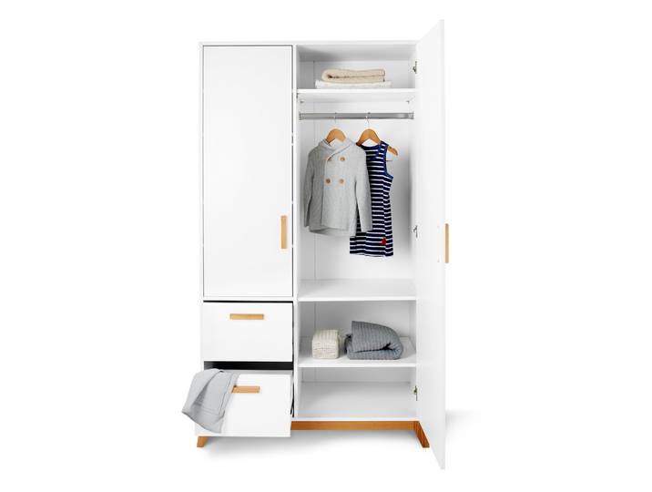Tchibo - Kleiderschrank - 100x52x180cm - braun -