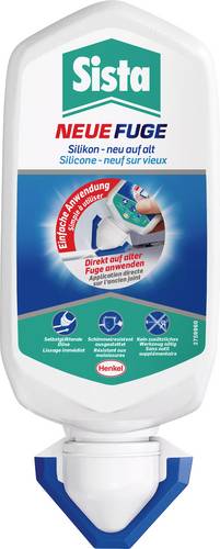 Sista Neue Fuge Sanitär-Silikon Herstellerfarbe Weiß SNFRW 80ml