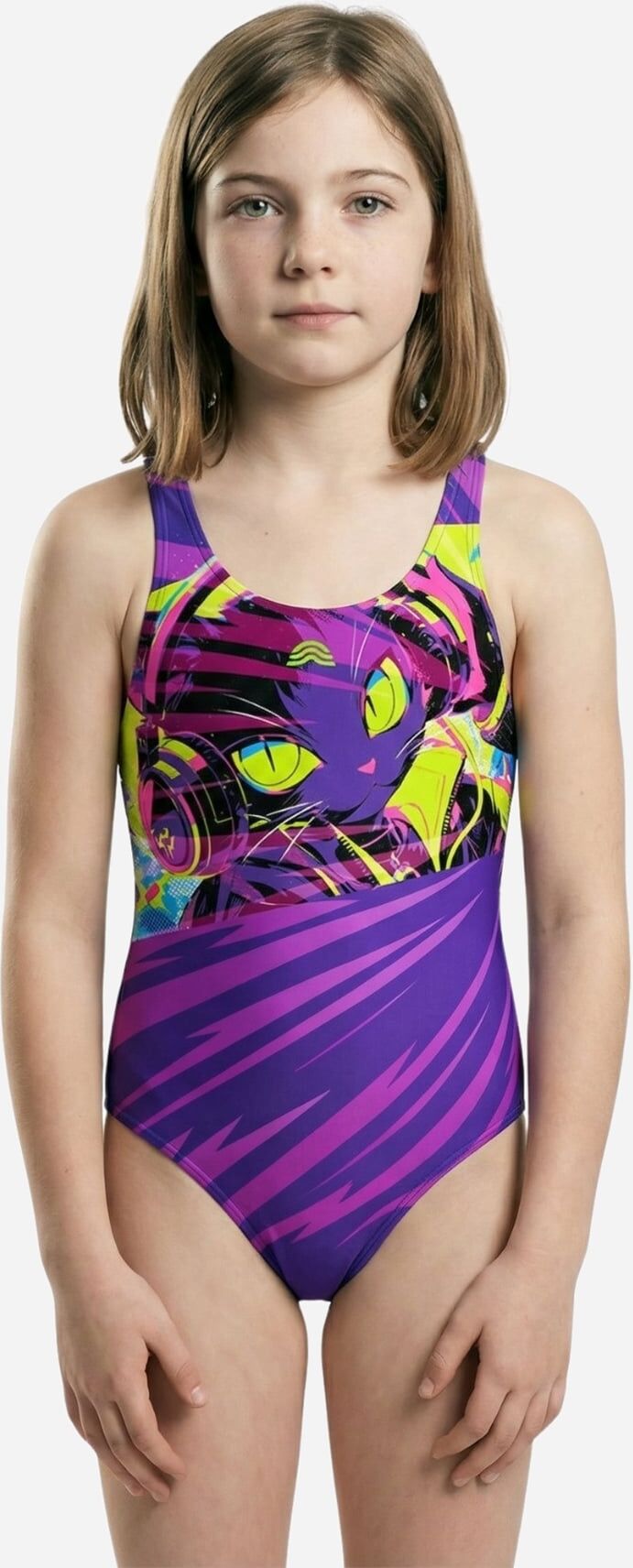 AQUARAPID Lollycat Jr - Costume Piscina 5ANNI