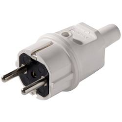 Martin Kaiser 514/kws Schutzkontaktstecker PVC 250 V Kalkweiß IP44