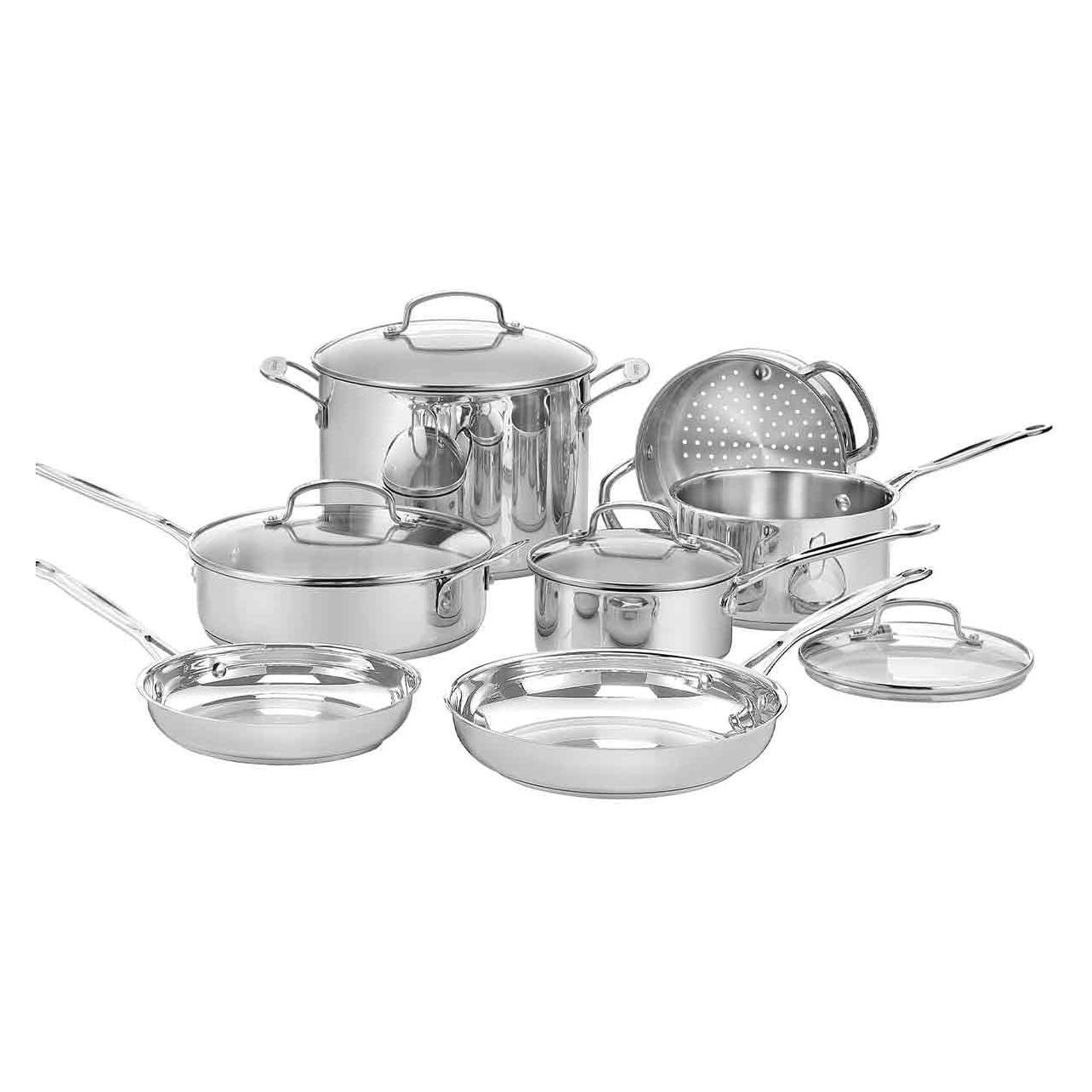 Cuisinart Chefs Classic 11-Piece Cookware Set (7711G)