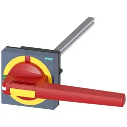 Siemens 8UD1161-4AF25 Türkupplungsdrehantrieb NOT-AUS, Toleranzausgleich, 100x100, Welle 12x12, 0-I 8UD11614AF25