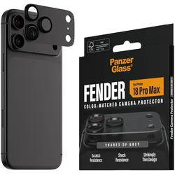 PanzerGlass® Fender Kameraschutz Shades of Grey, iPhone 18 Pro Max