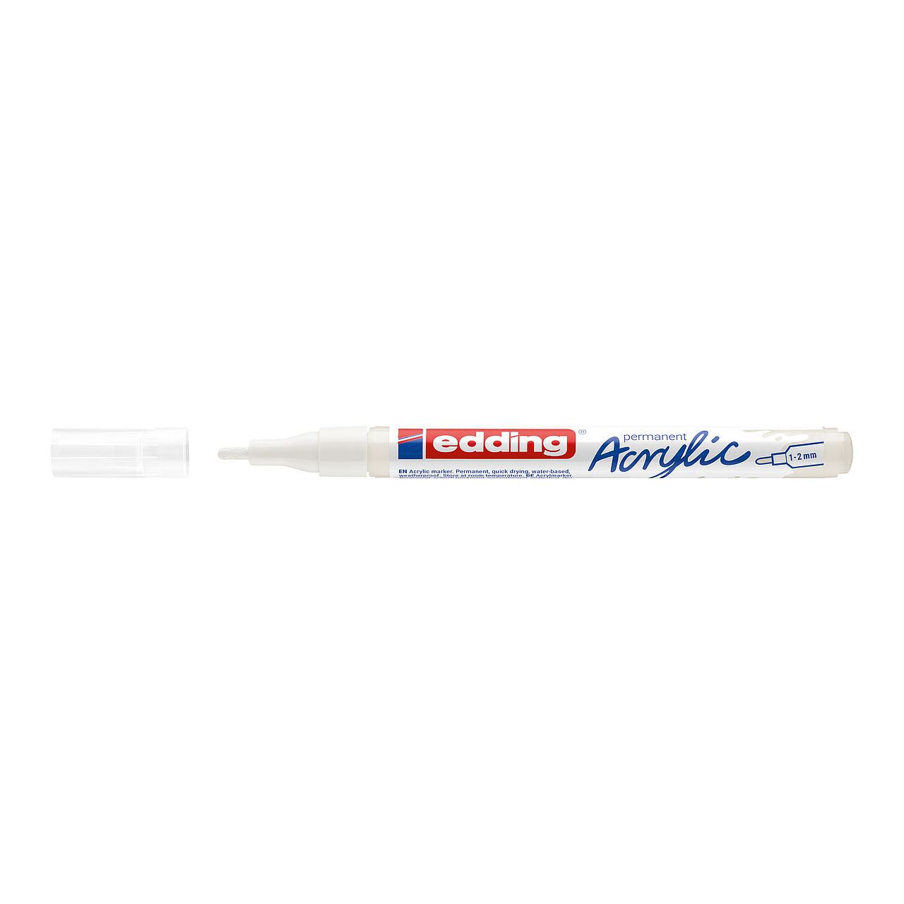 edding 5300 Acrylstift weiß 1,0 - 2,0 mm, 1 St.