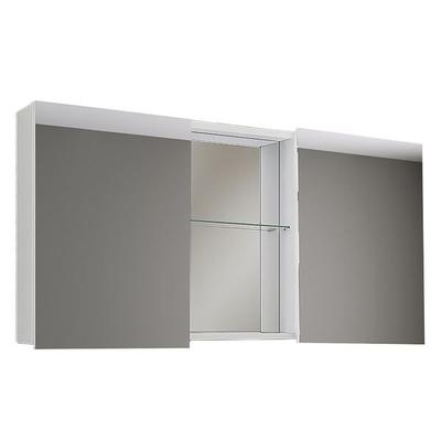 Breiter Spiegelschrank Spiegel Budasi mit Ablage