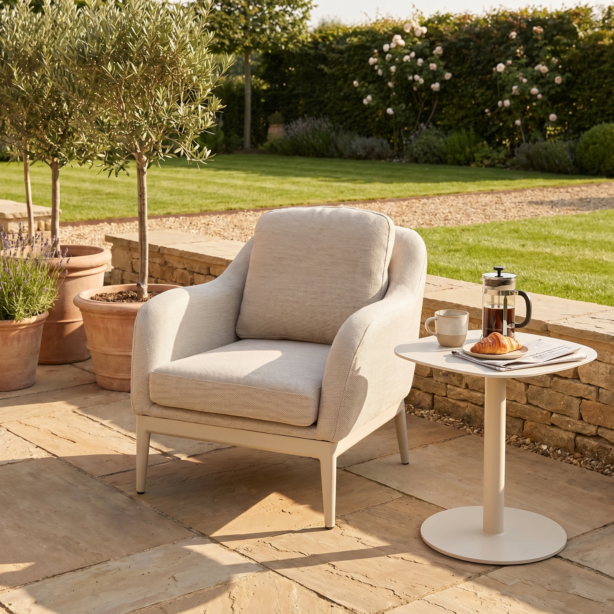 Harbour Lifestyle Luna Armchair in Fawn