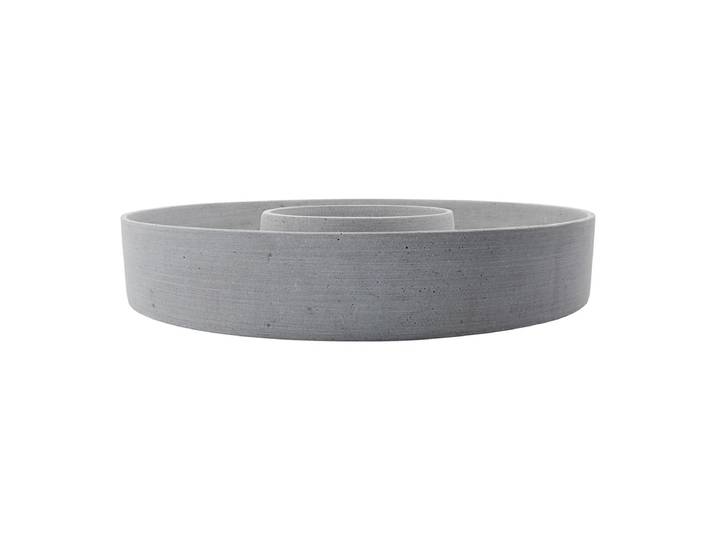 House Doctor - The ring Kerzenständer, Ø 45 cm, grau