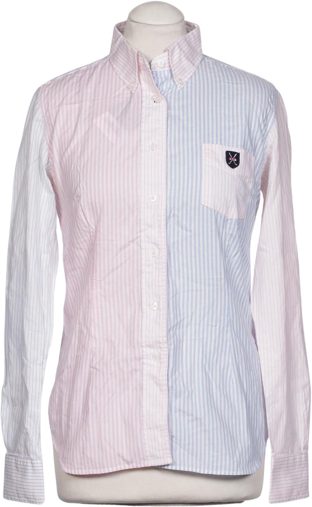 Eden Park Damen Bluse, Mehrfarbig, Gr. S, Baumwolle - Second Hand