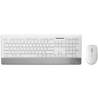 MediaRange Highline MROS106 Deutsch USB weiß/silber