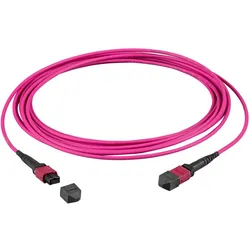 EFB MTPF12MTPFOM3-15 MTP®(F)-MTP®(F) Patchkabel OM3 12 Fasern Typ B LSZH aqua 15m MTPF12MTPFOM315