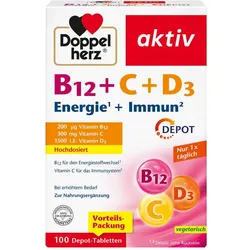 Doppelherz B12 + C + D3 Depot