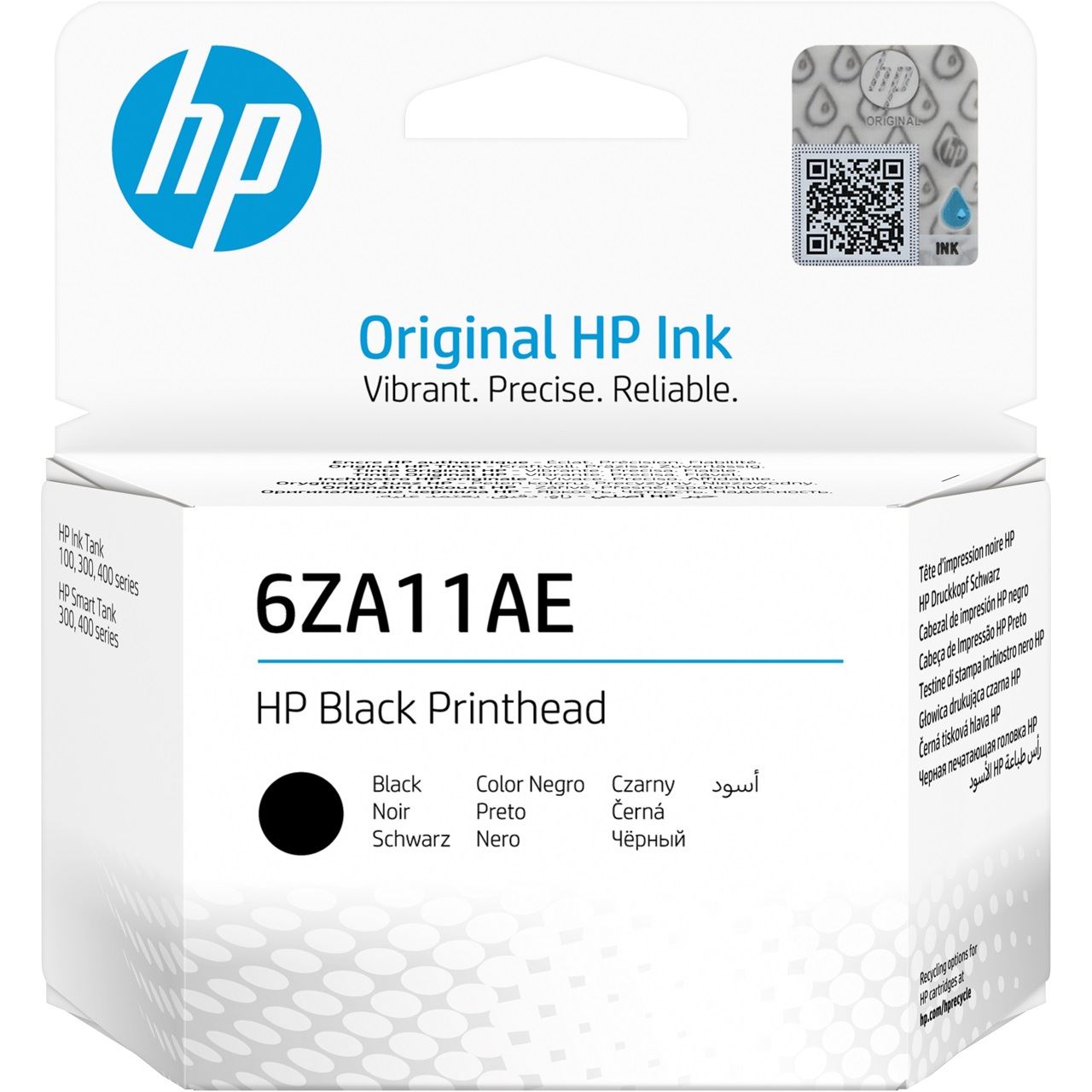 HP Druckkopf 6ZA11AE - Schwarz