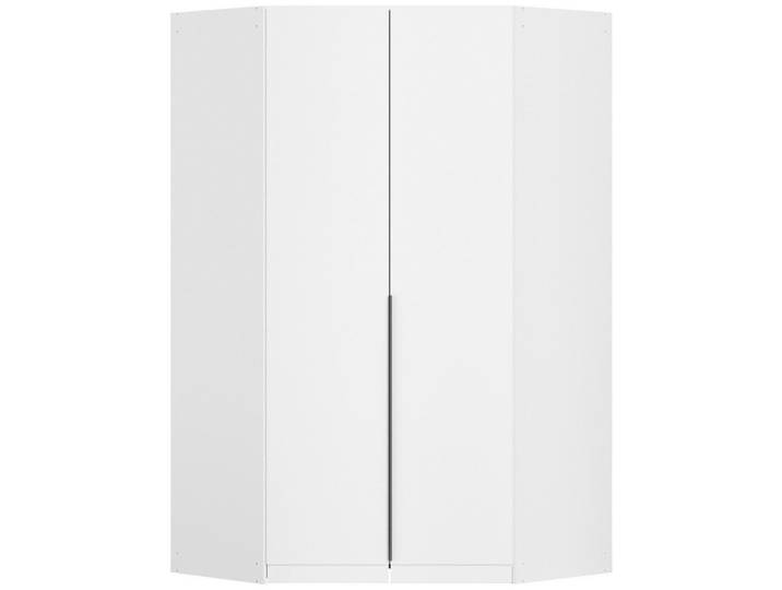 Eckschrank B: 117 cm Alabama Weiß