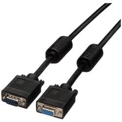 ROLINE SVGA-Kabel HD15 ST - BU mit Ferritkern, 3 m 11.04.5353