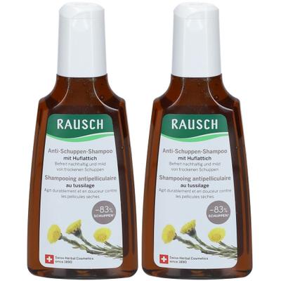 Rausch Anti-Schuppen-Shampoo Huflattich 2x 2x200 ml Shampoo