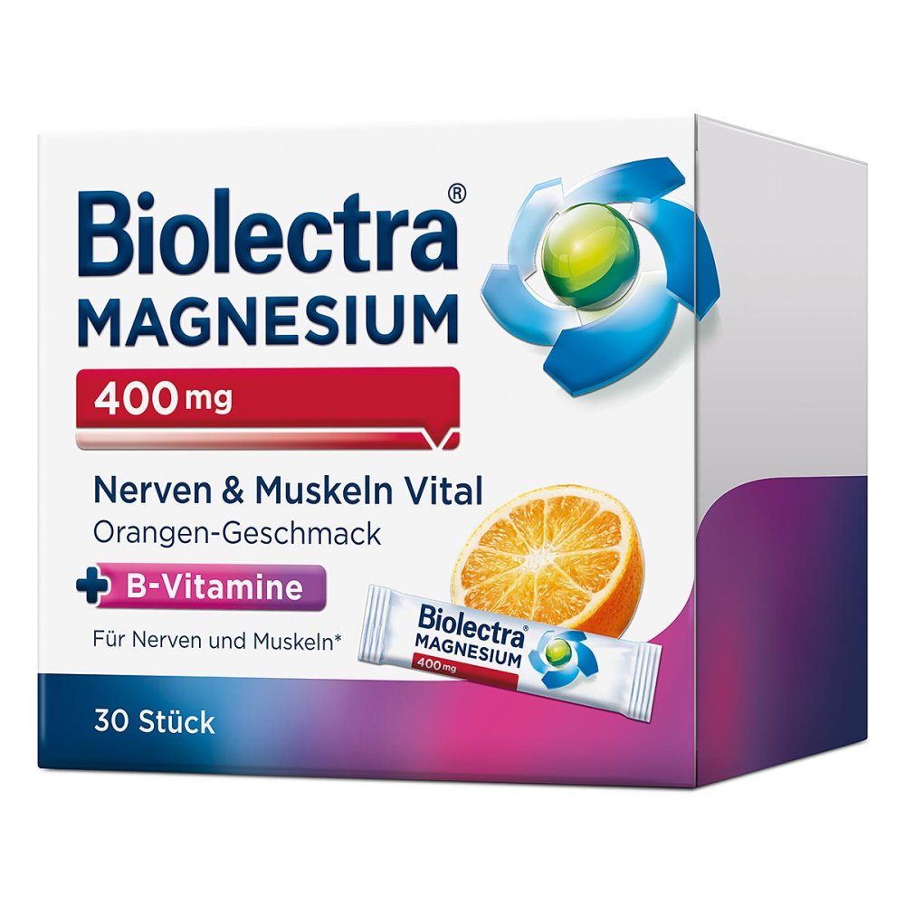 HERMES Arzneimittel GmbH Biolectra Magnesium 400 mg Nerven & Muskeln Vital 17604759