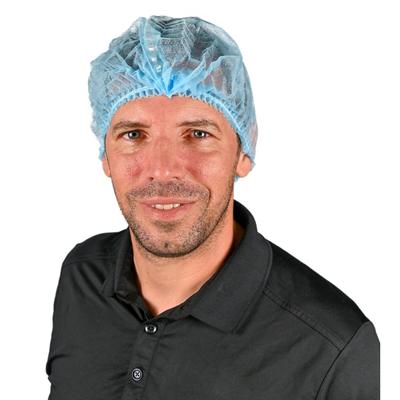 MCD Medical Care Dental GmbH 1000 Klipphauben - detektierbar - blau - ca. 52cm - Vliesstoff mit Metallfaden