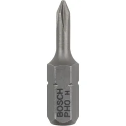 Bosch Schrauberbit Extra-Hart, Kreuzschlitz PH0, 25mm Länge - 2607001506