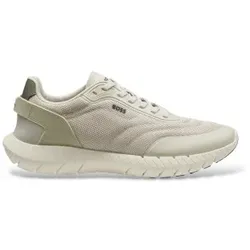 BOSS für Herren. 50568946 Motion Sneaker beige (44), Wohnung, Schnürsenkel, Lässig, Sportlich