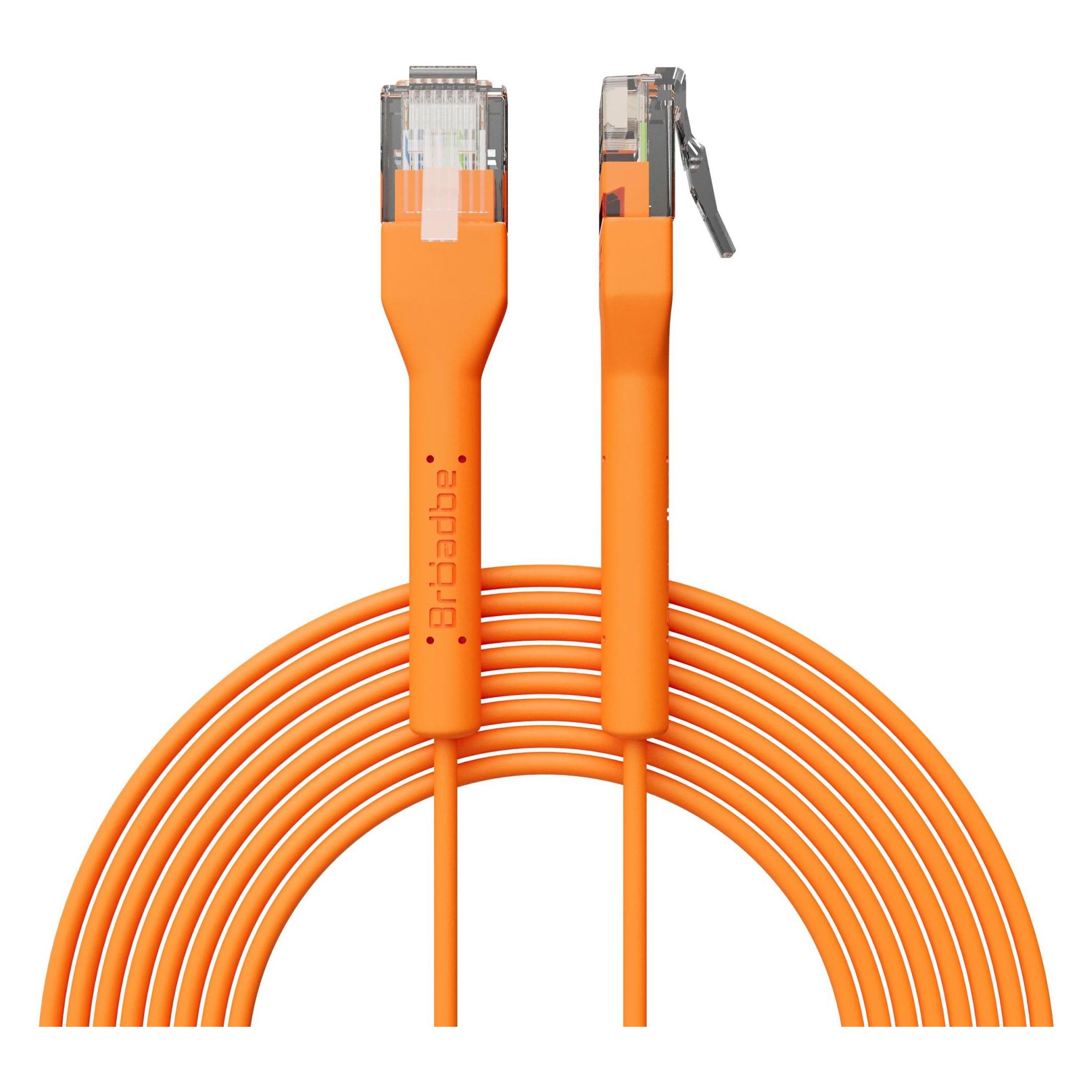 Broadbe Slim Patch Cable 5G Orange 1m Cable-Patch-Cat6-OR-1M-Slim (CAT6, 1 m) (Cable-Patch-Cat6-OR-1M-Slim)