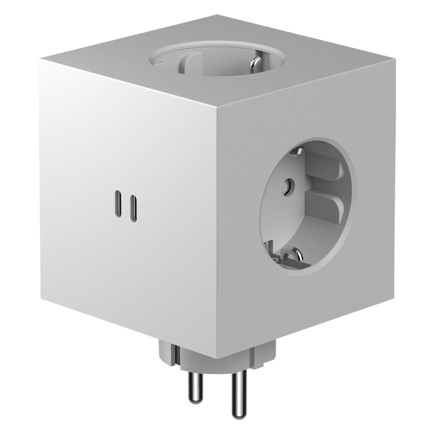 Avolt Square 2 USBc 30W - Gotland Gray (CEE 7/3, 3x) (SQ2-SKFC30-WMGG)